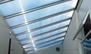 Aluminium buitenzonwering overkapping